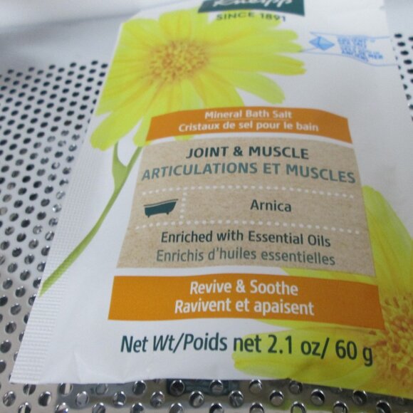 Kneipp Joint & Muscle Mineral Bath Salt Treatment for Bath Revive & sooth - Picture 2 of 3